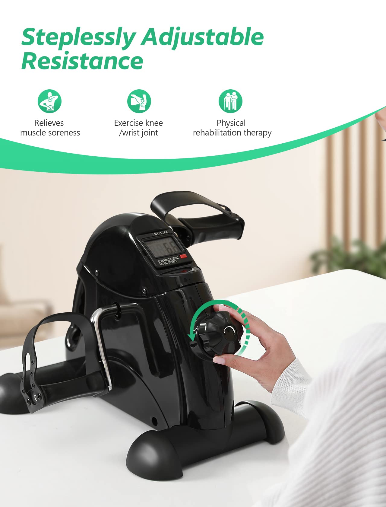 FEIERDUN Mini Pedal Exerciser