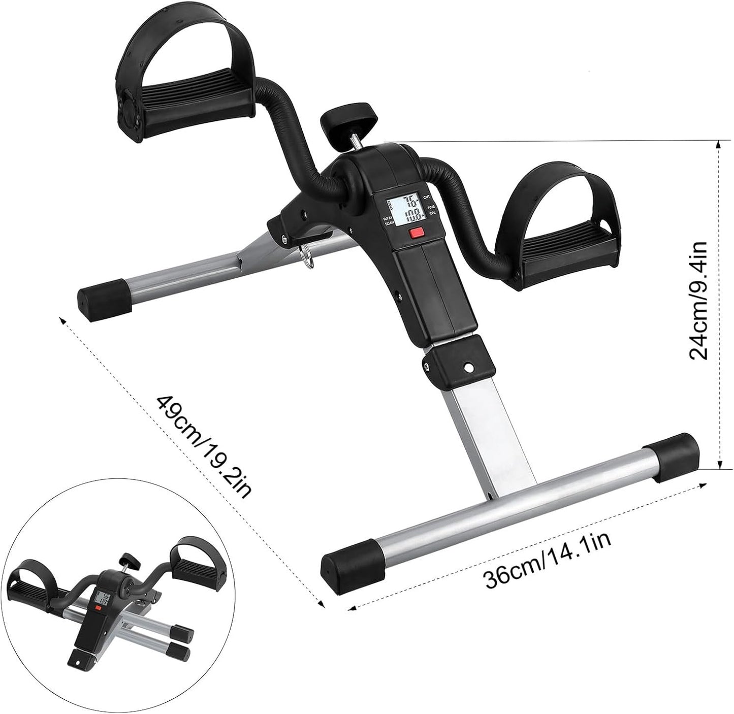 Folding Pedal Exerciser