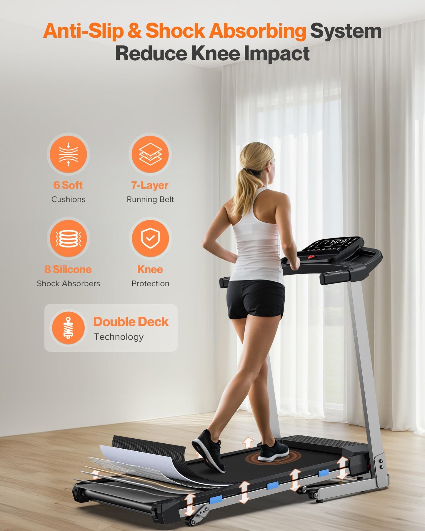 Folding Incline Treadmill
