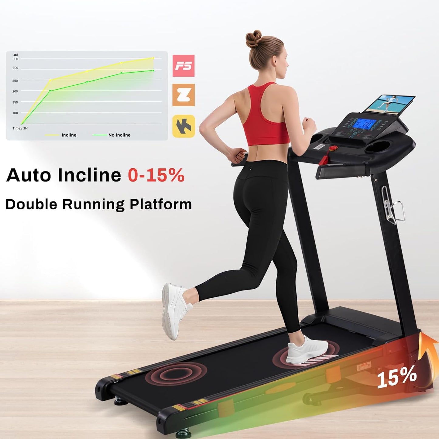 Foldable Home Treadmill