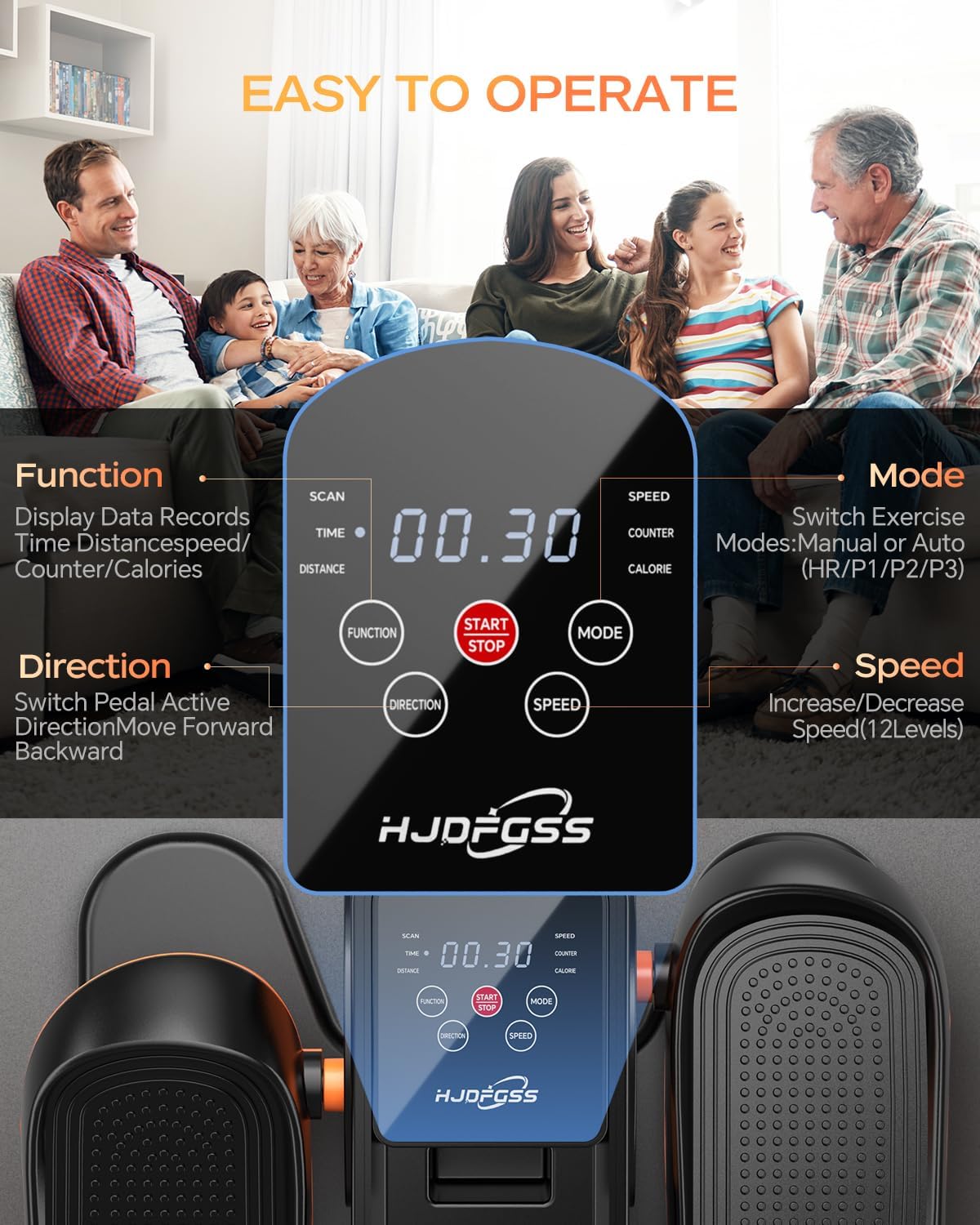 Seated Elliptical Exerciser