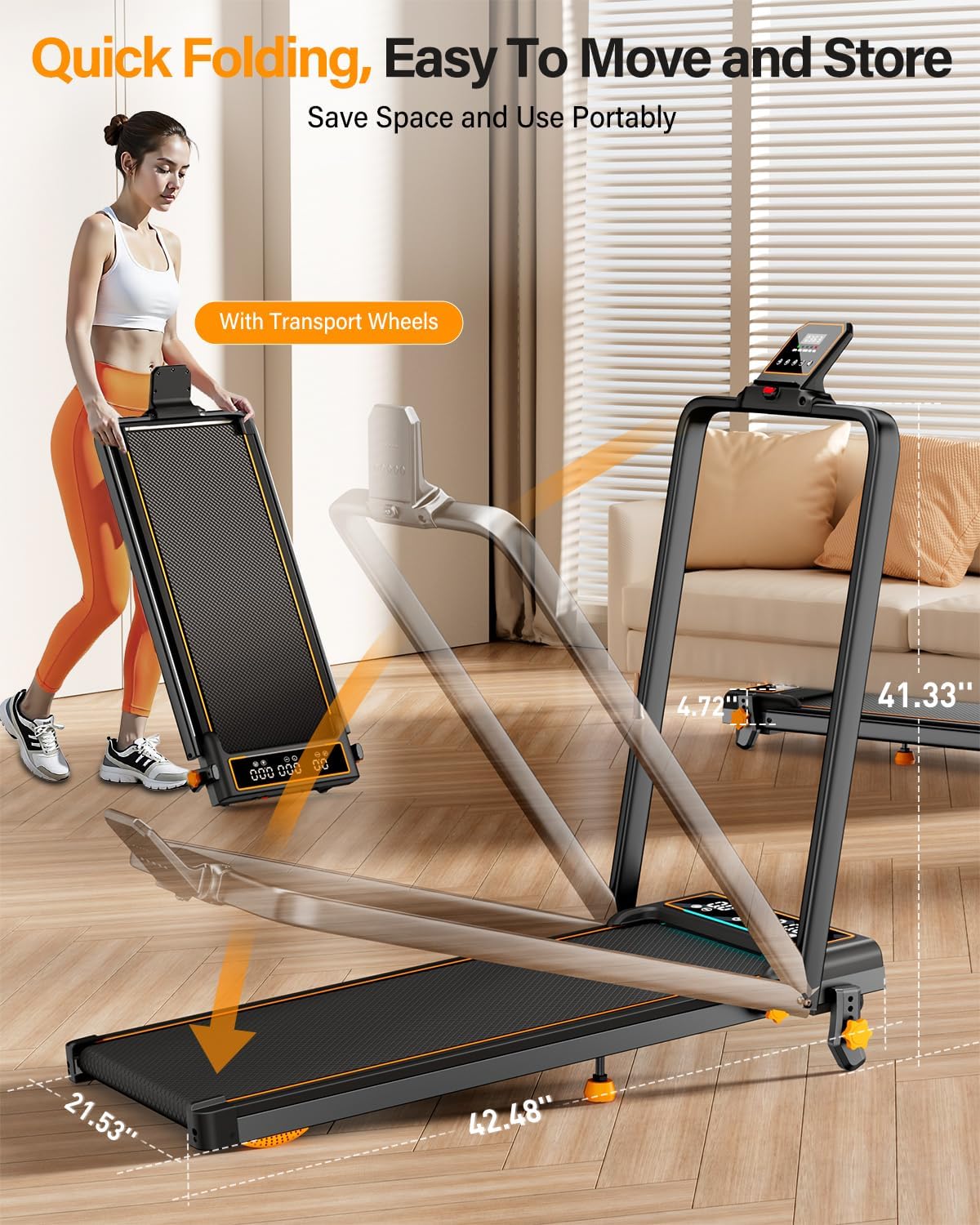 Folding Treadmill Pad