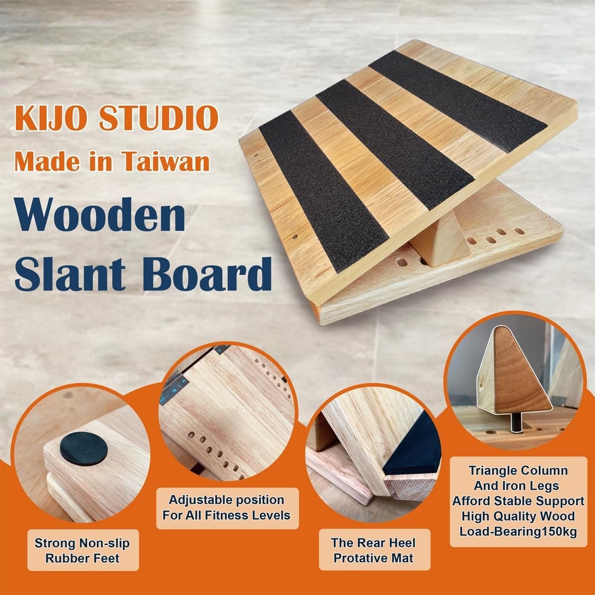 KIJO Wooden Slant Board