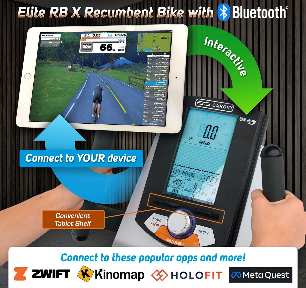 Elite RB X Recumbent Bike