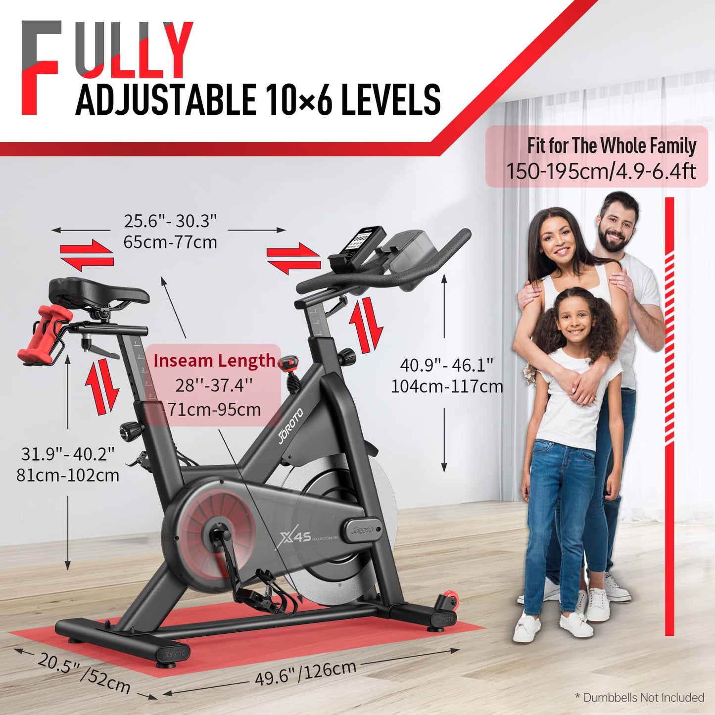 JOROTO X2 Stationary Bike