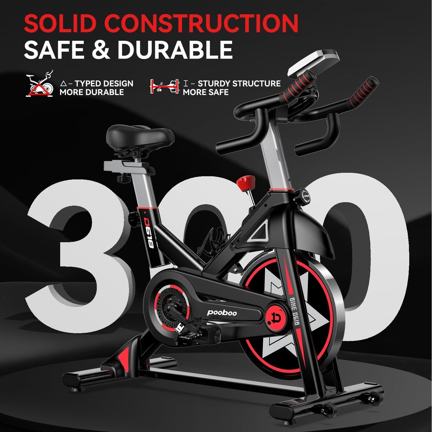 POOBOO Stationary Bike
