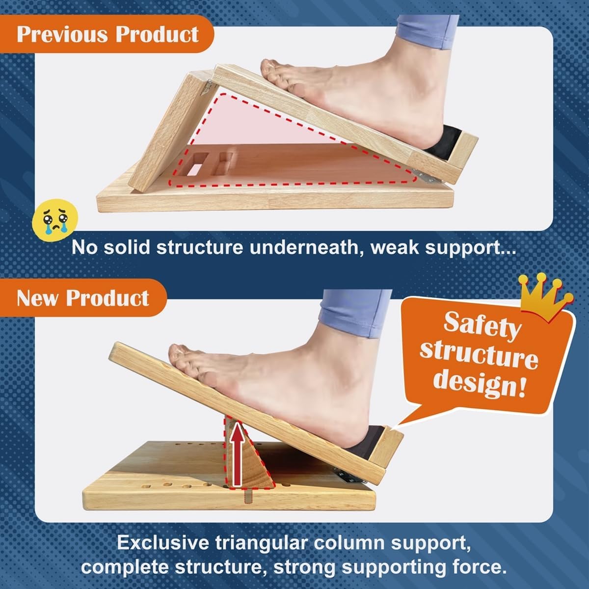 KIJO Wooden Slant Board