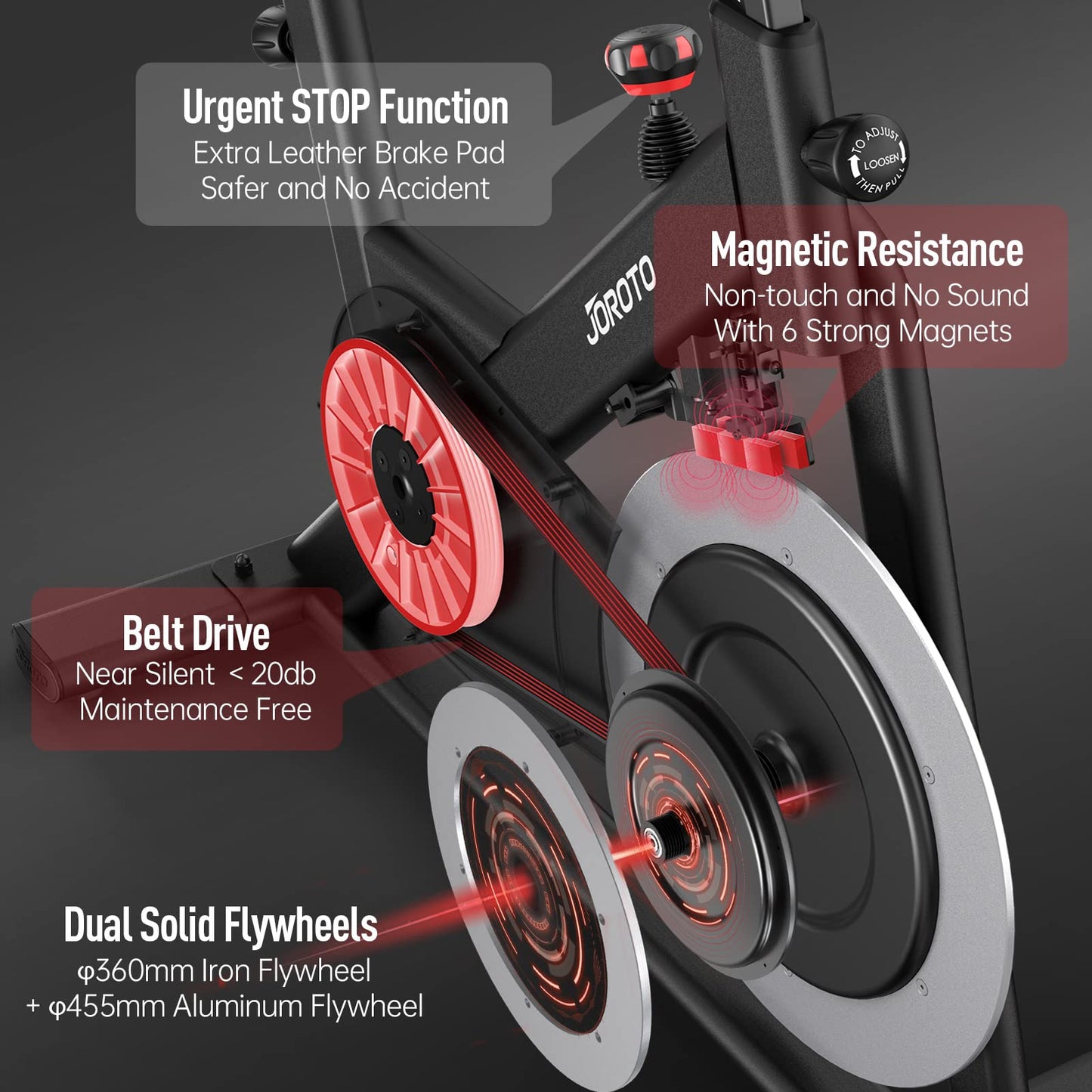 JOROTO X2 Stationary Bike