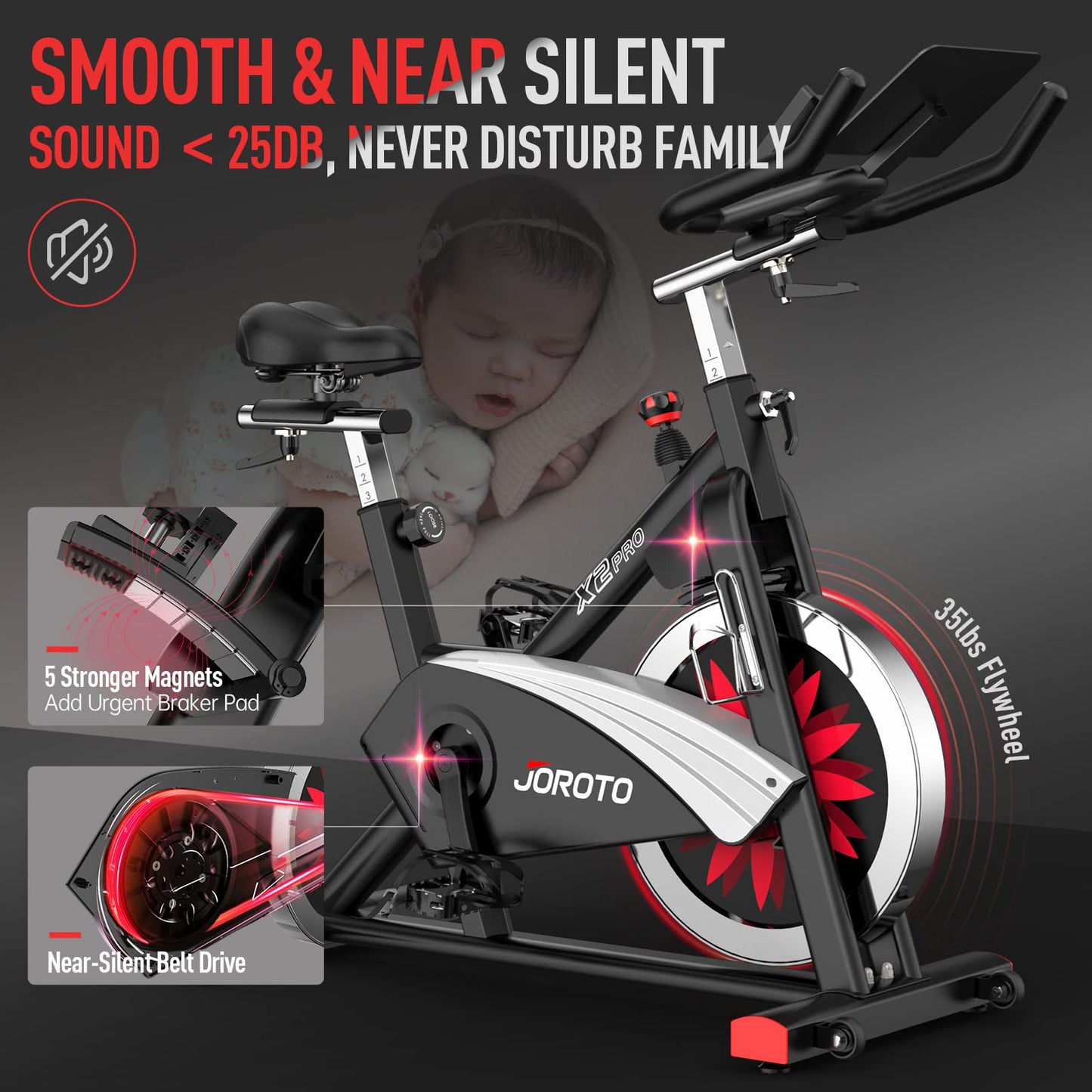 JOROTO X2 Stationary Bike