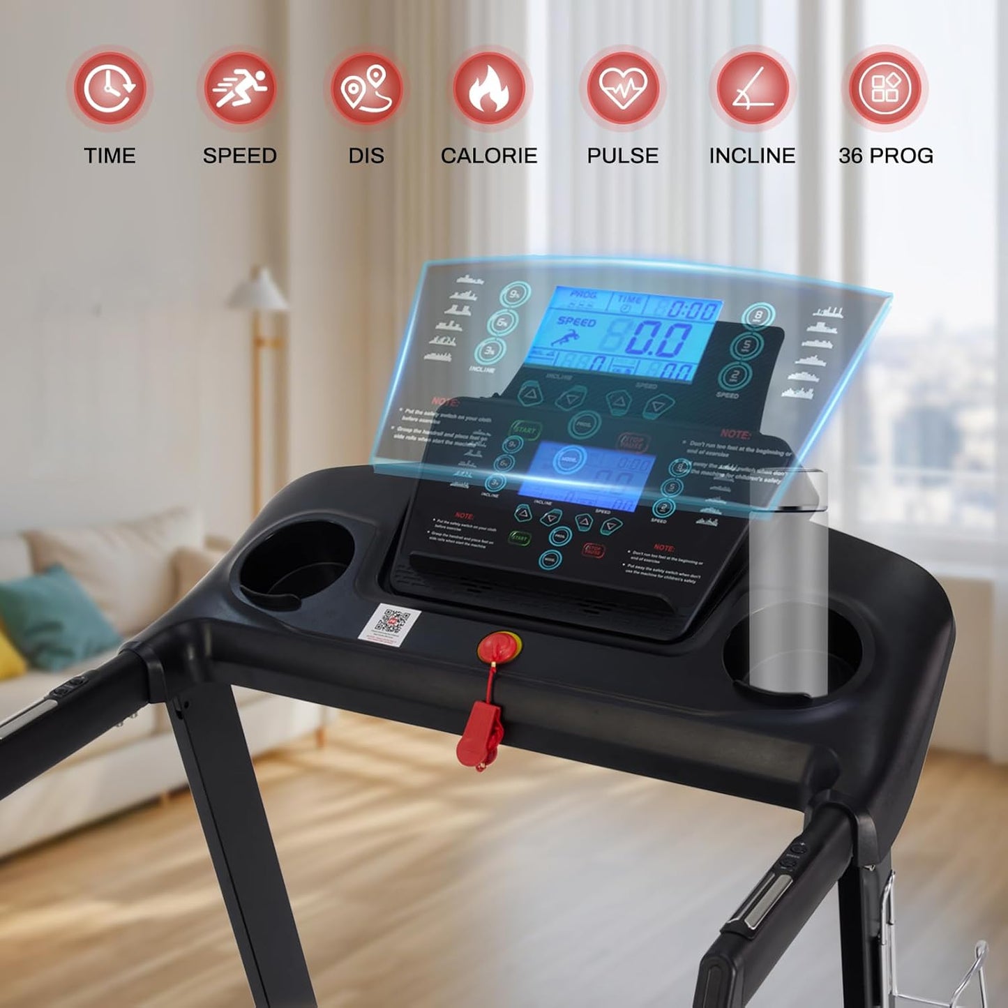 Foldable Home Treadmill
