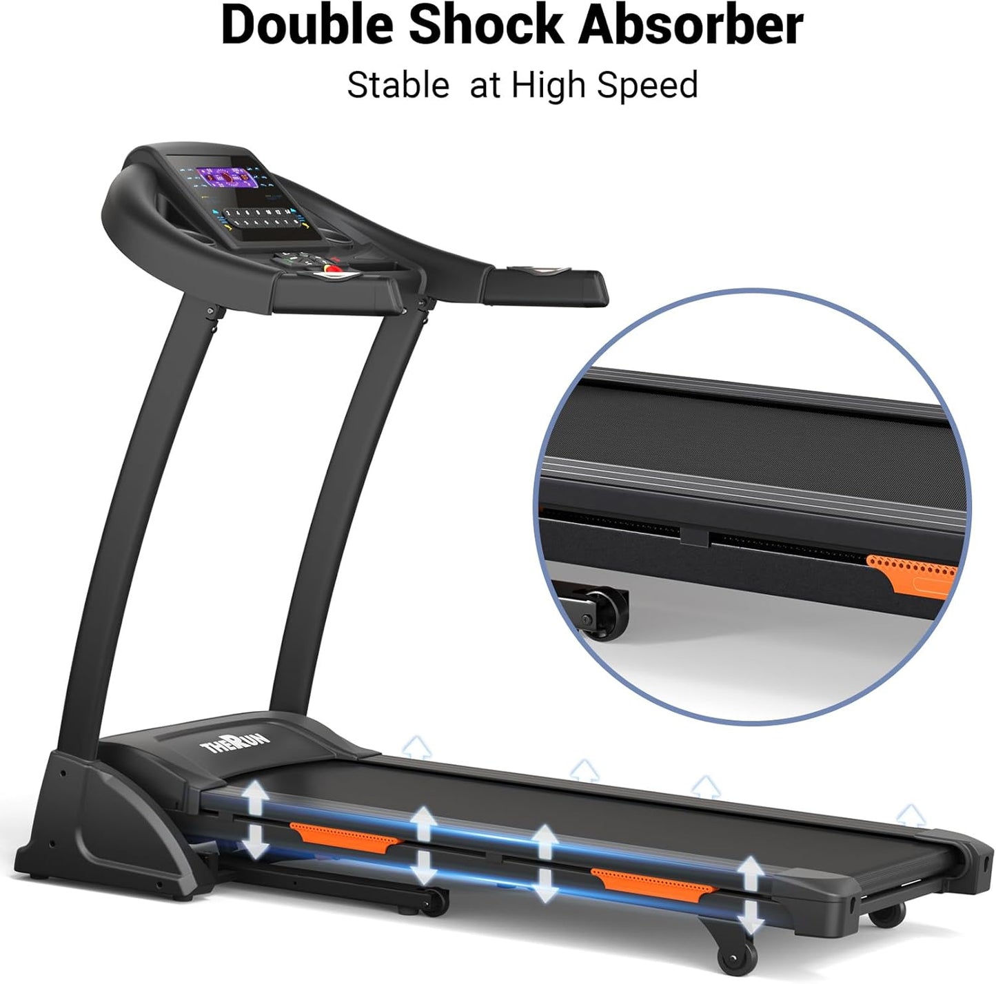 THERUN Incline Treadmill