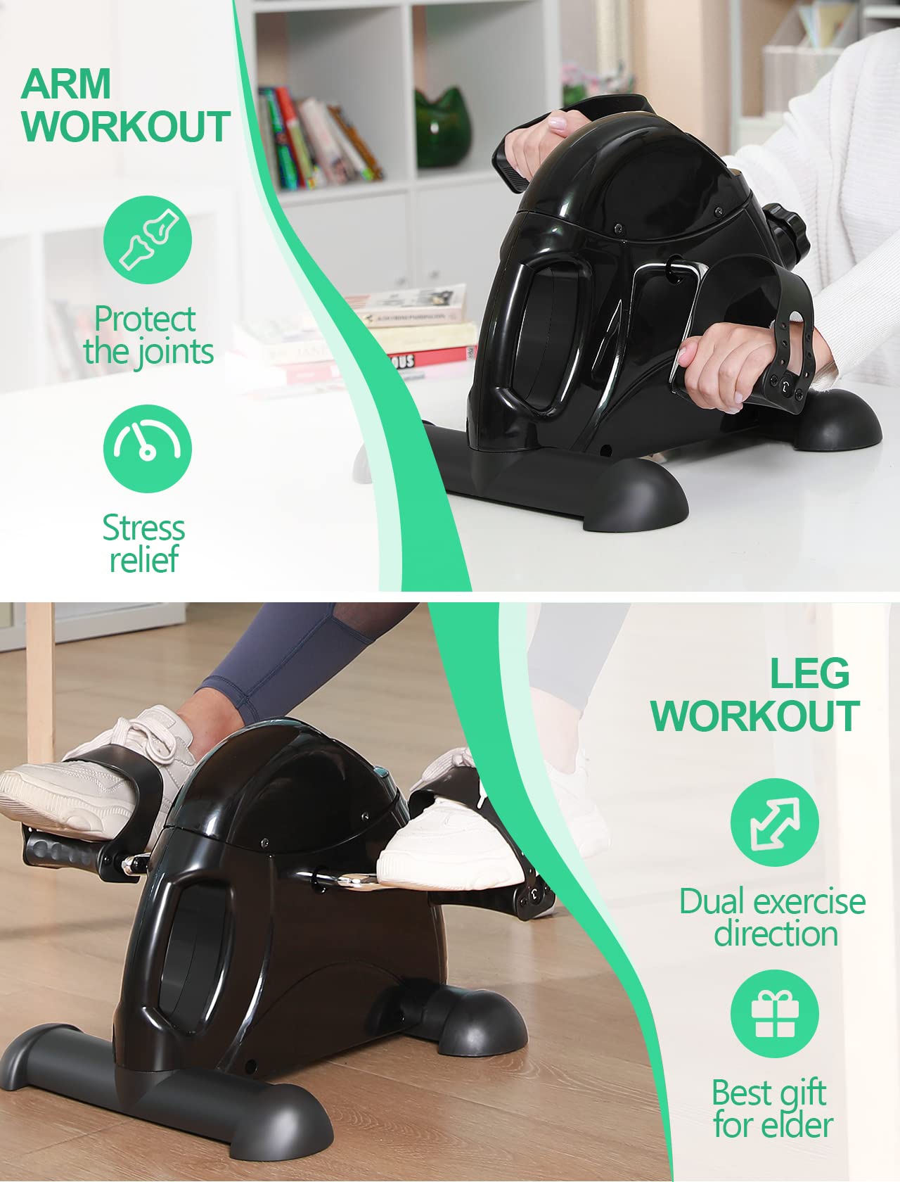FEIERDUN Mini Pedal Exerciser