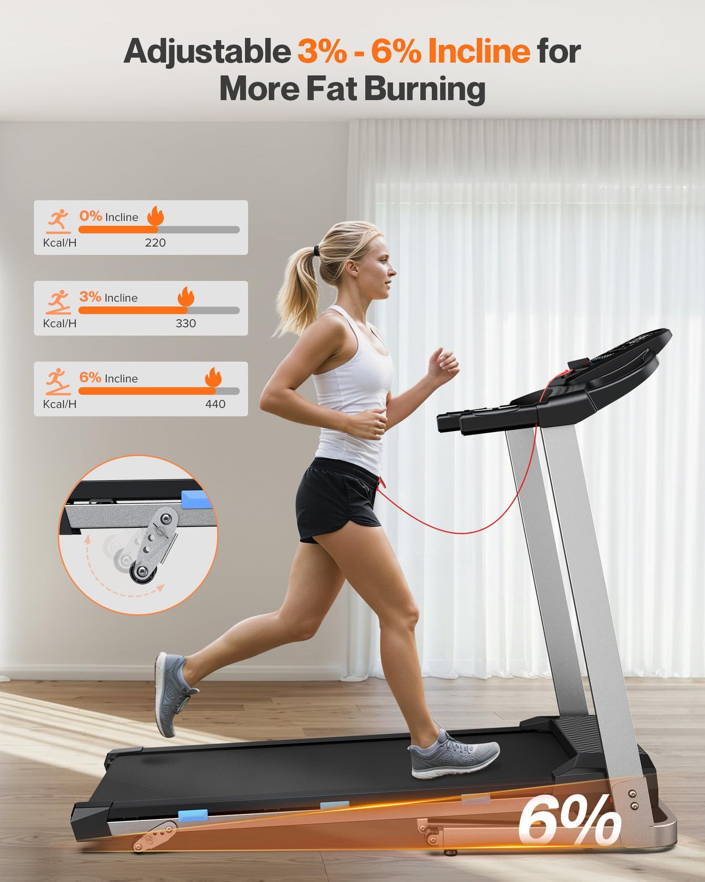 Folding Incline Treadmill