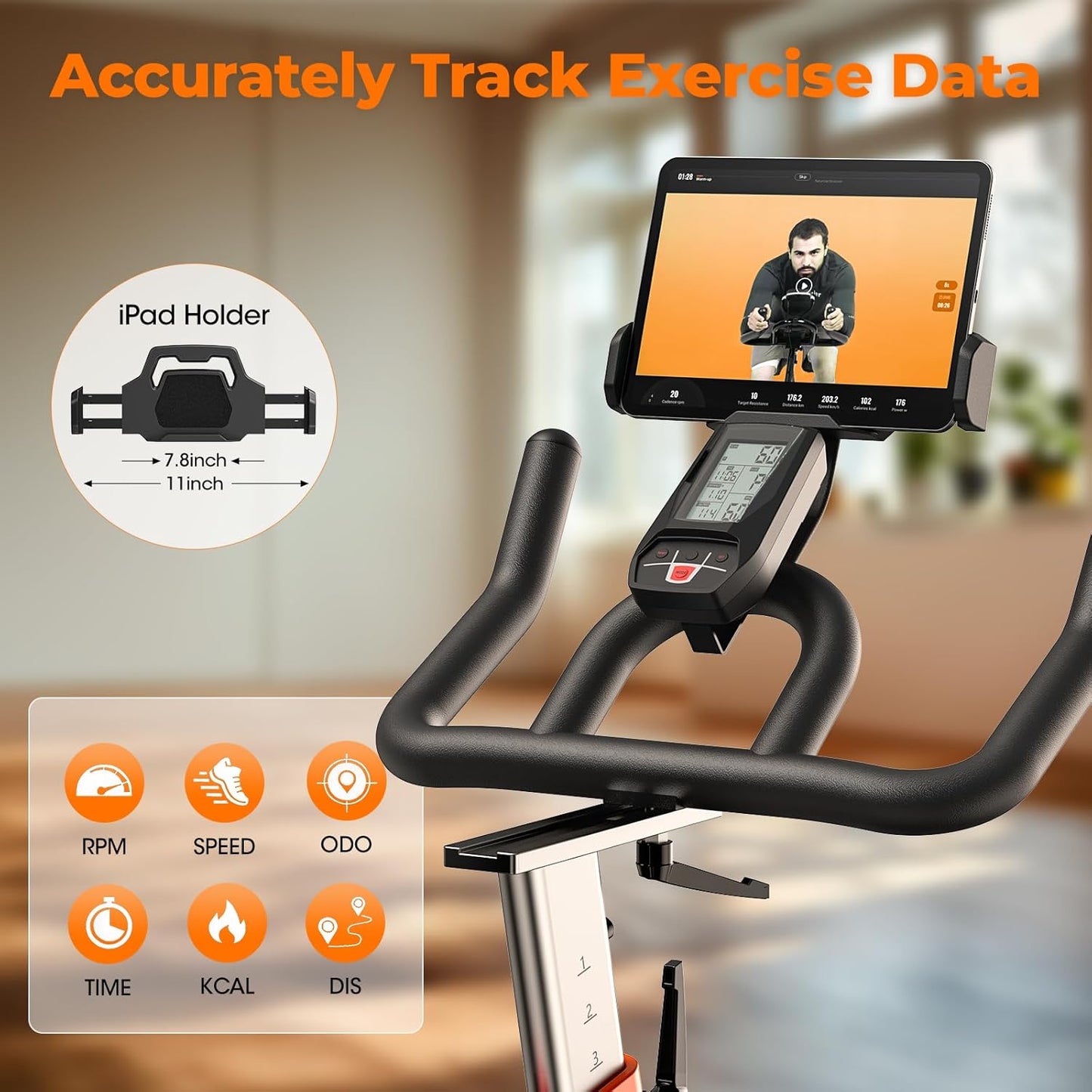 YOSUDA Magnetic Exercise Bike