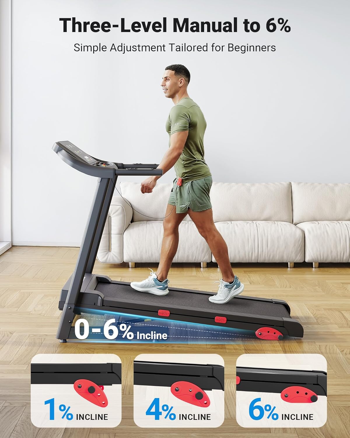THERUN Home Treadmill