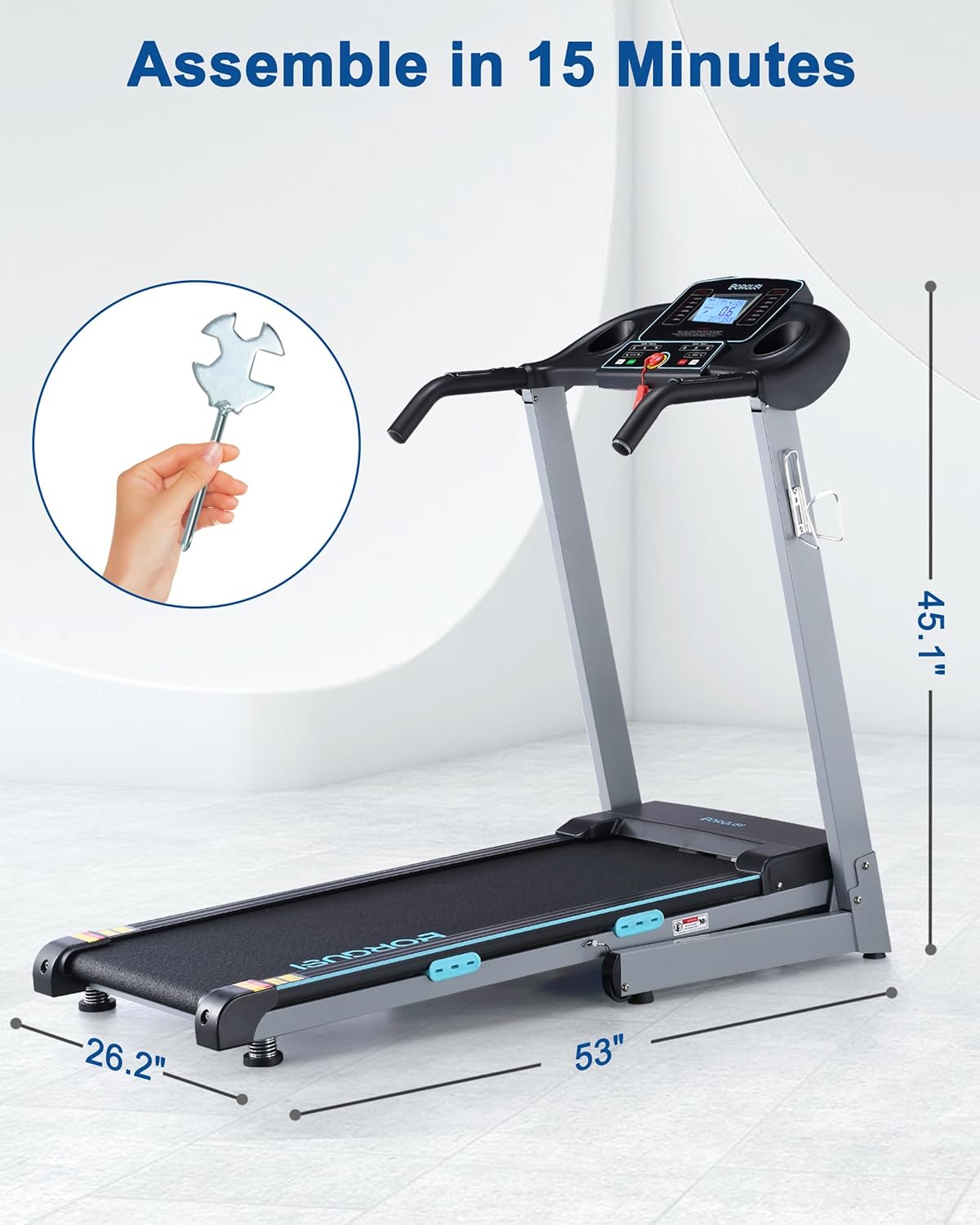 Folding Electric Treadmill