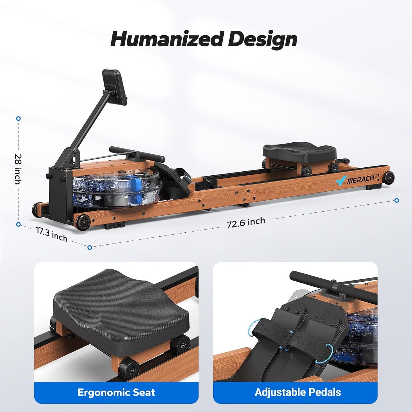 MERACH Water Rower