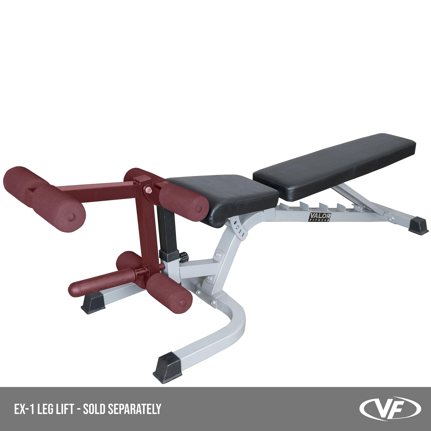 Valor Fitness Adjustable Weight Bench Flat