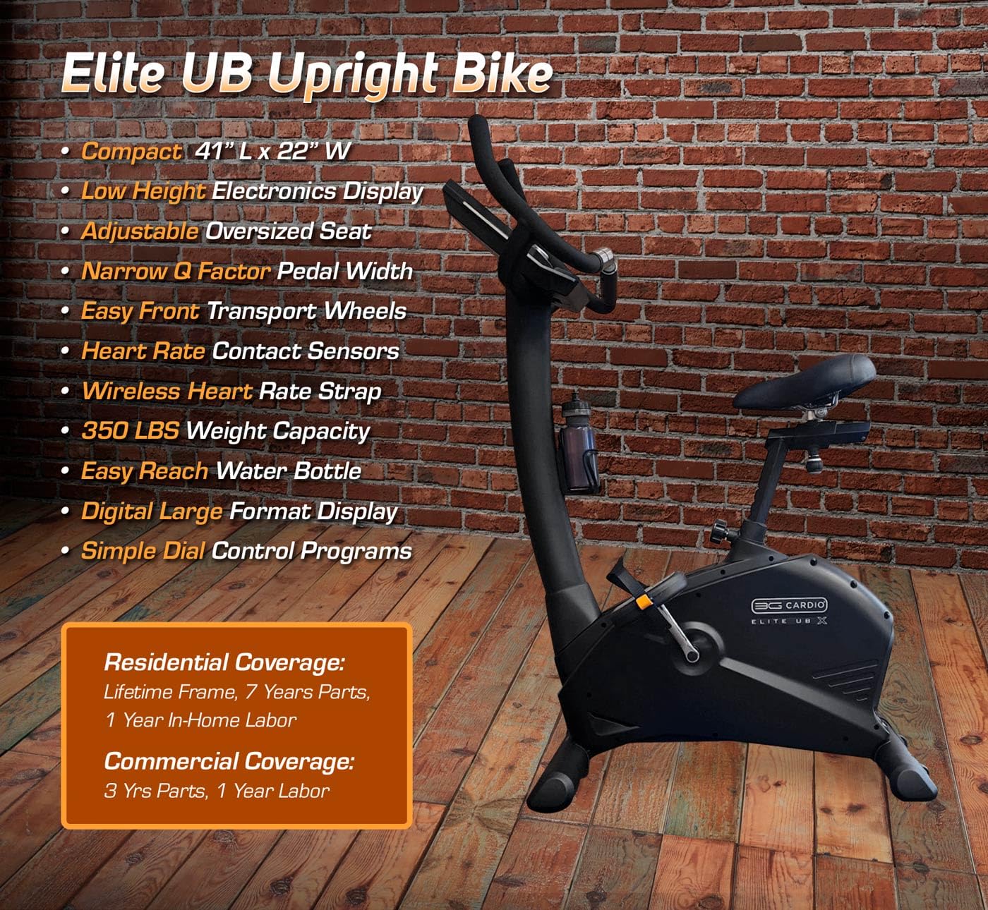 Elite UB Upright Bike