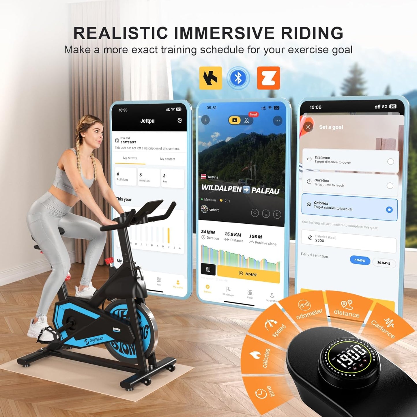 Magnetic Exercise Bike