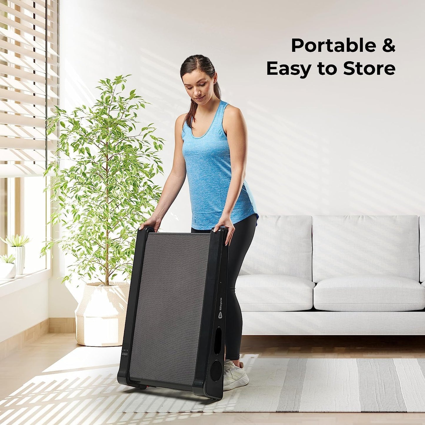Lifepro Smallest Portable 30in Small Walking Pad Treadmill