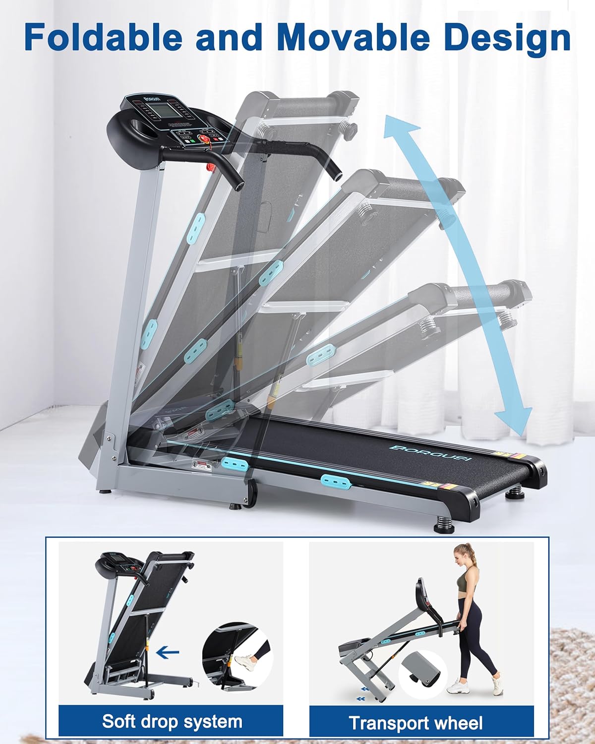 Folding Electric Treadmill
