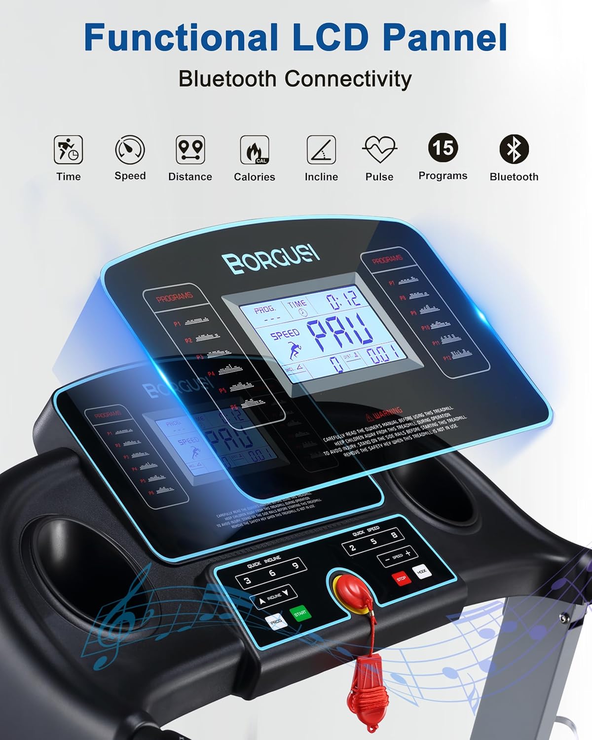 Folding Electric Treadmill