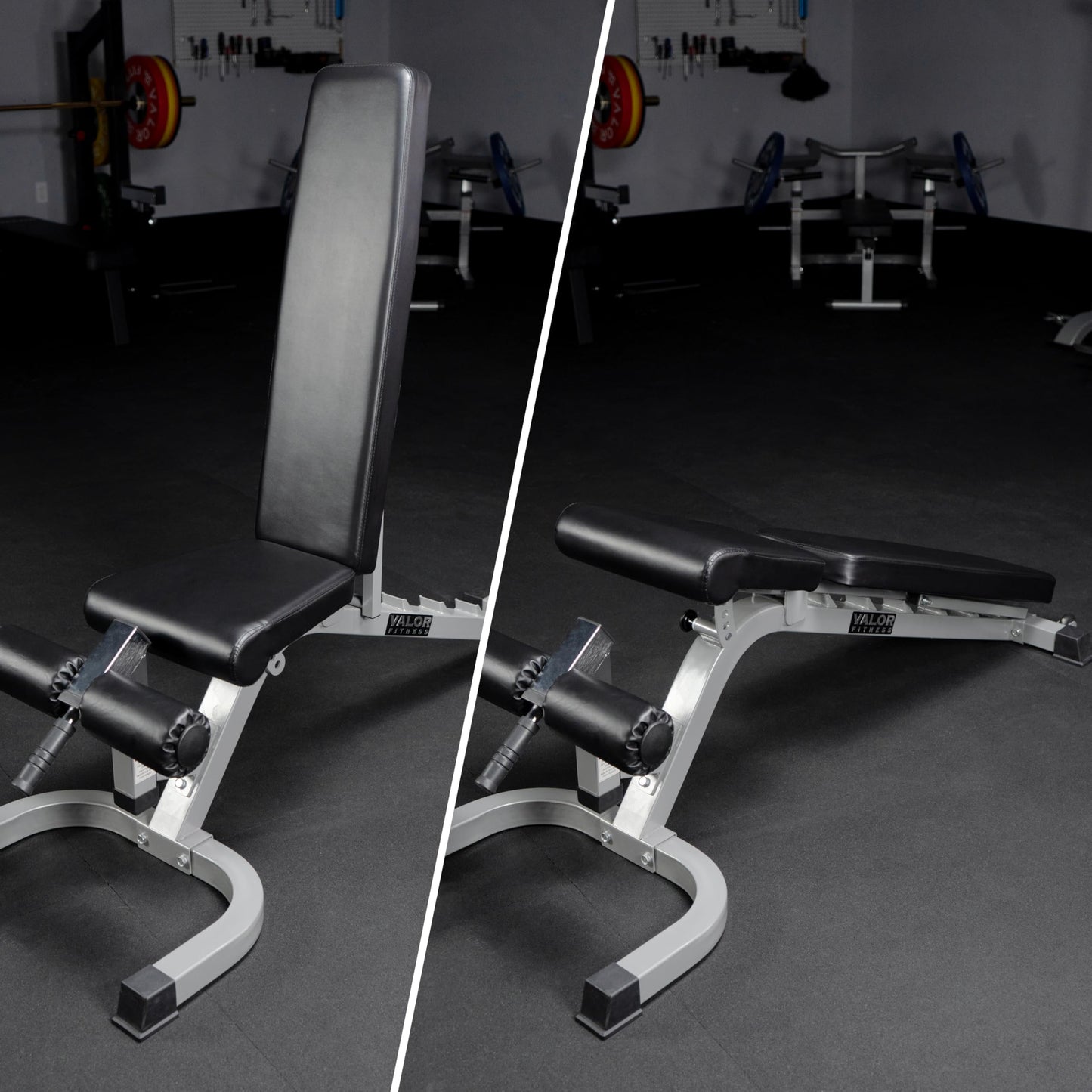 Valor Fitness Adjustable Weight Bench Flat