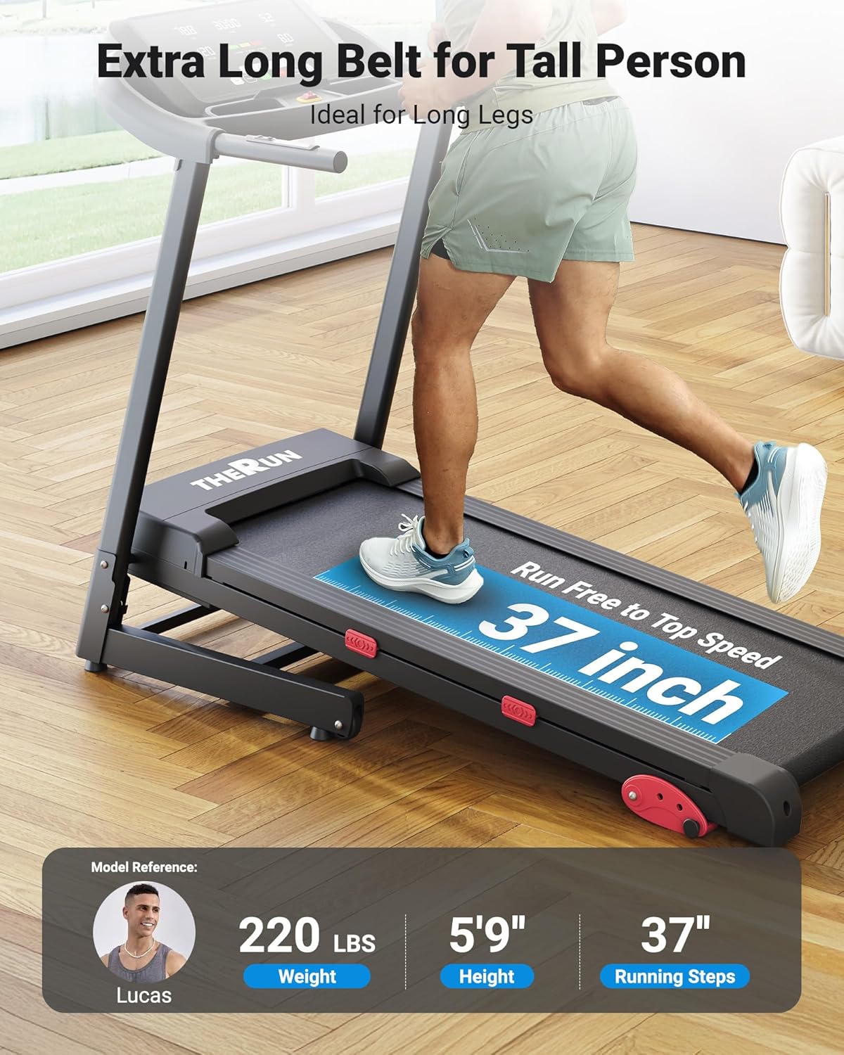 THERUN Home Treadmill