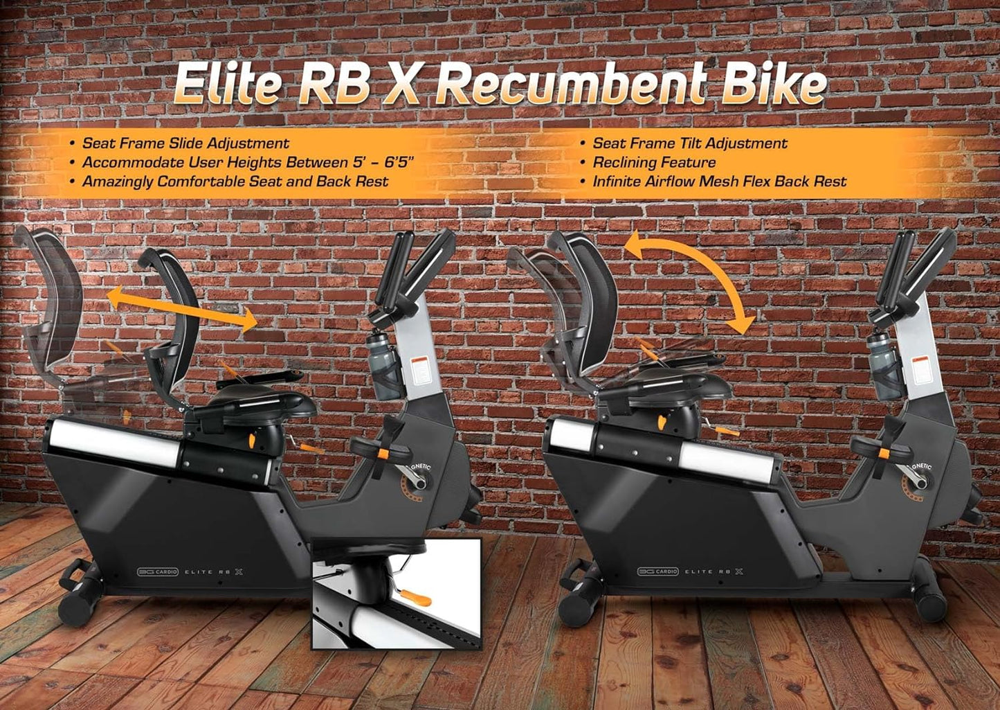 Elite RB X Recumbent Bike