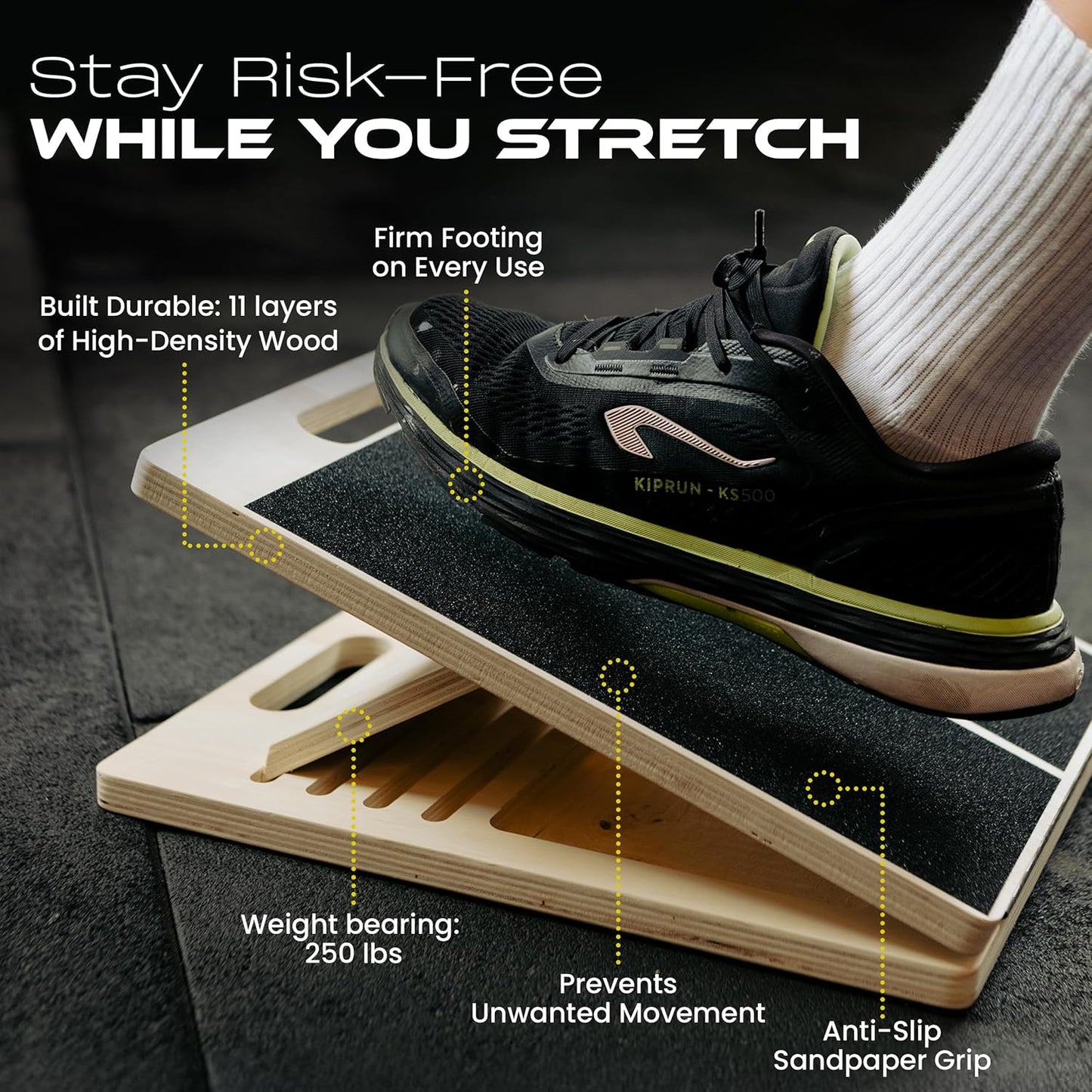 Wooden Calf Stretcher