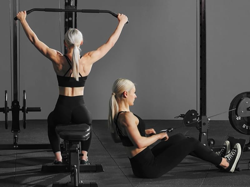 Mikolo Power Cage, Power Rack with Cable