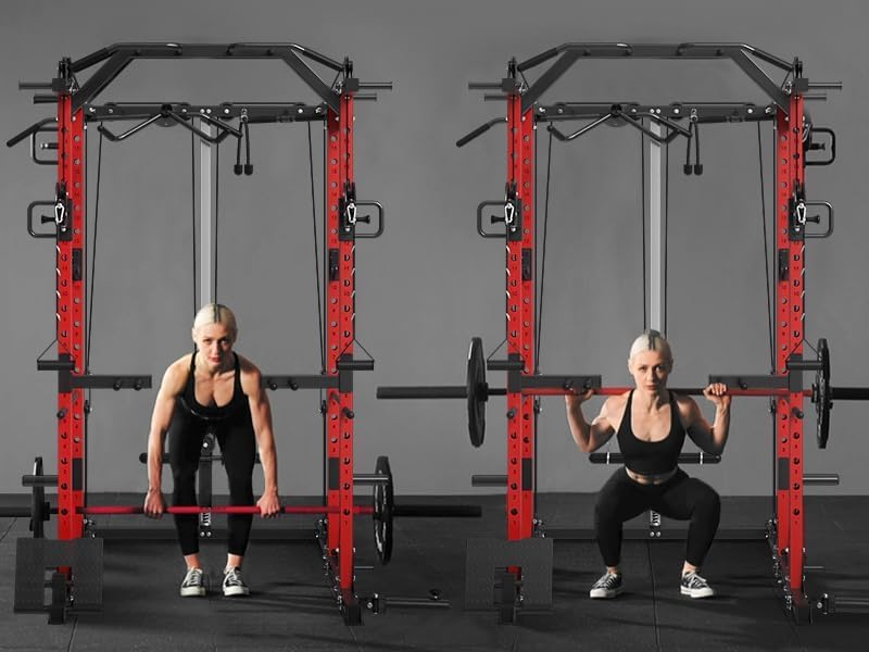 Mikolo Power Cage, Power Rack with Cable