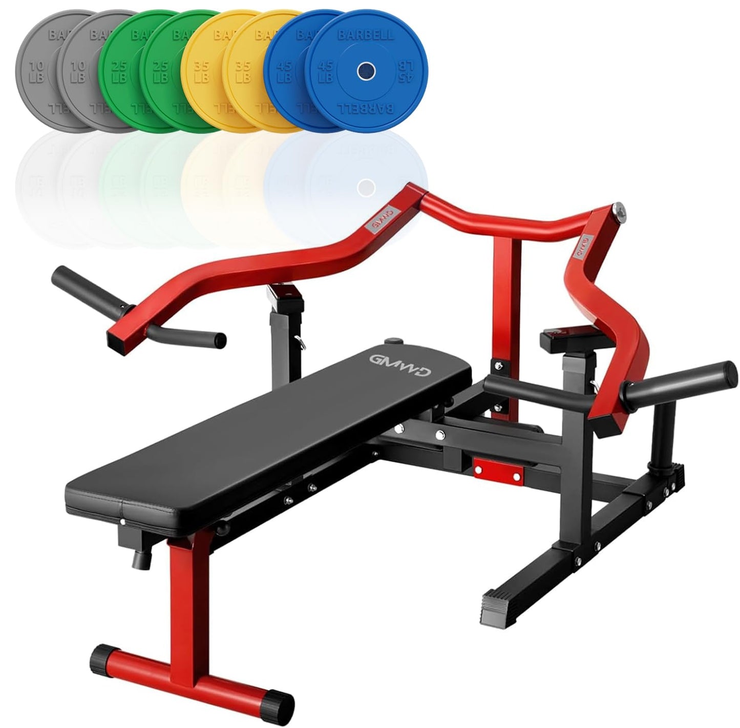 GMWD Chest Press Machine, 1050LBS Bench Press Machine