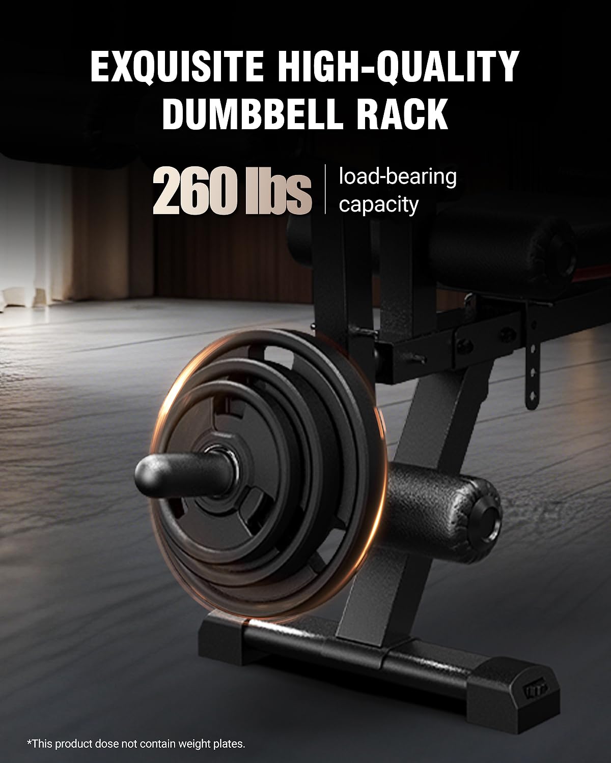 HARISON Adjustable Weight Bench with Leg Extension