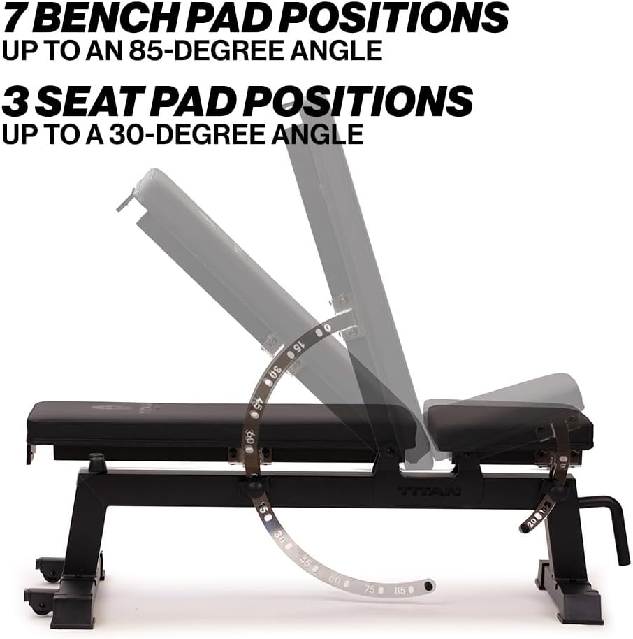 Titan Fitness Performance Series Adjustable Bench