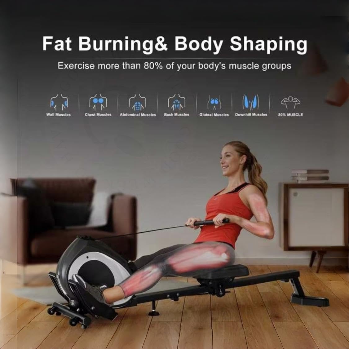 Magnetic Rowing Machine