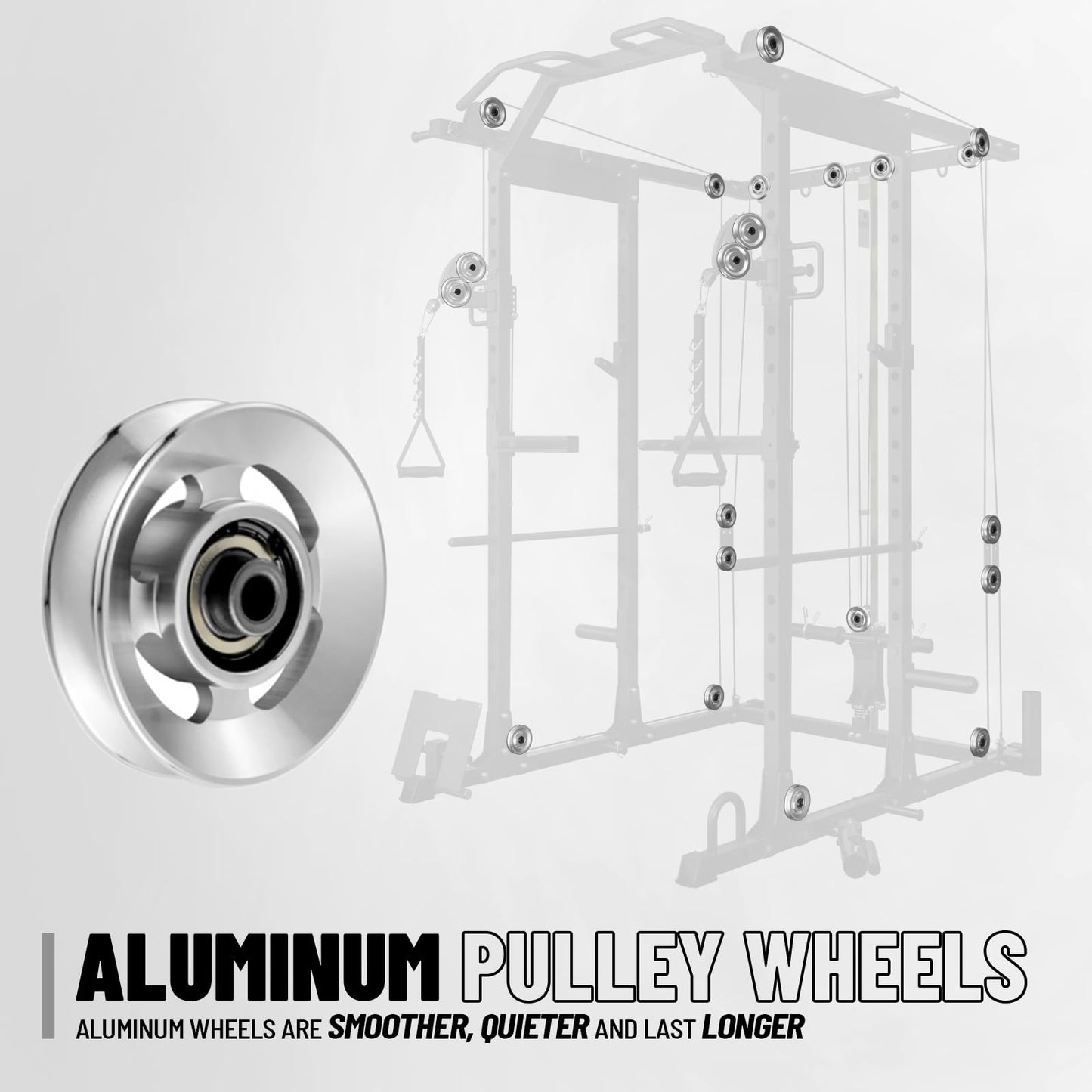 Mikolo Power Cage, Power Rack with Cable