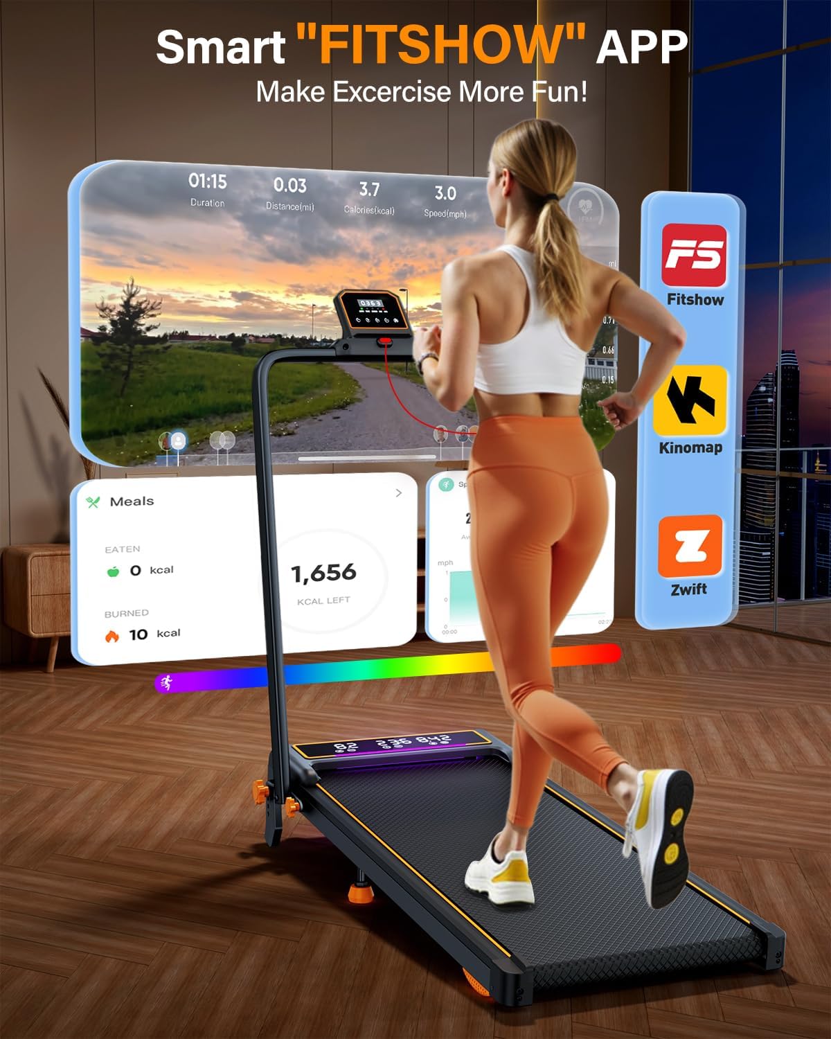 Folding Treadmill Pad