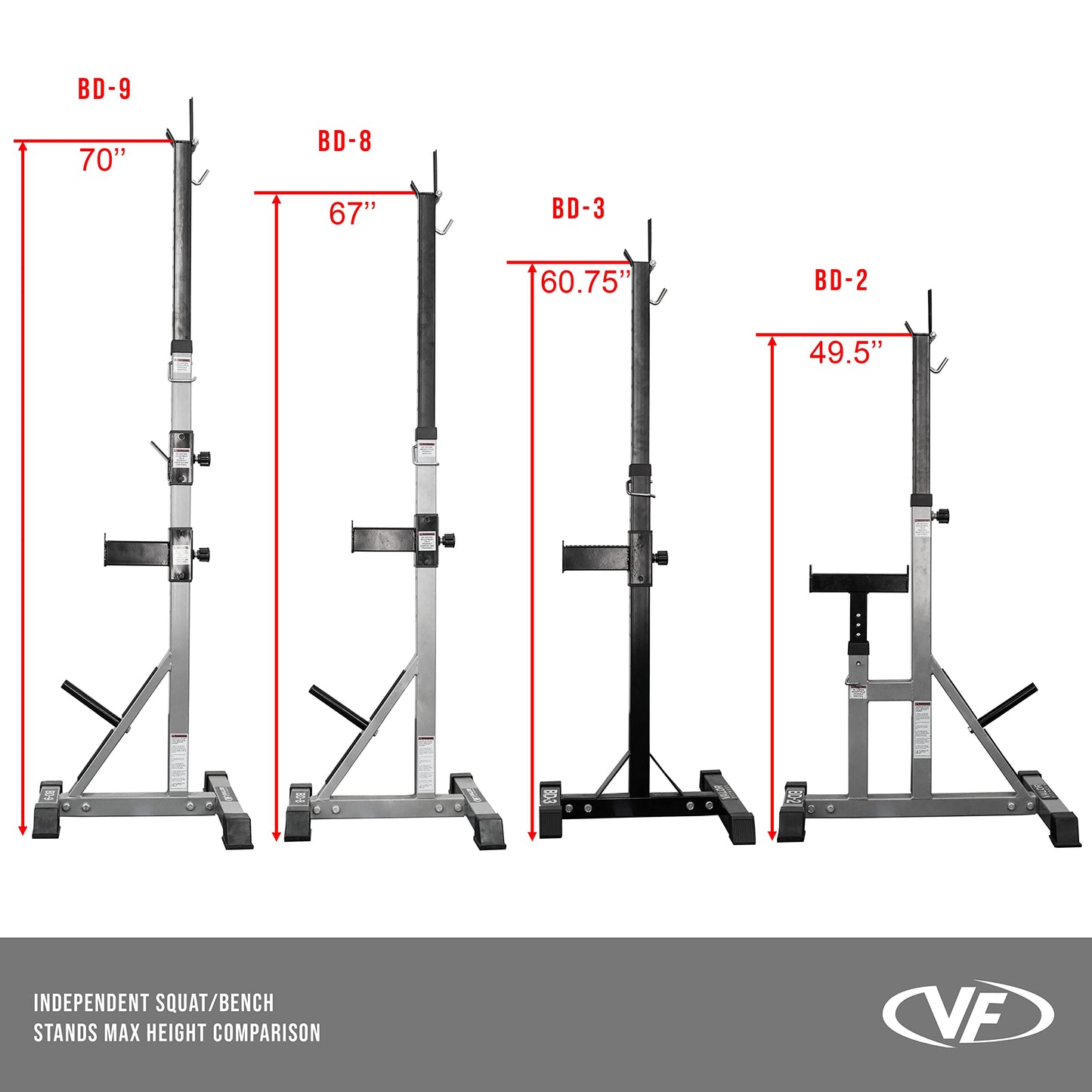Valor FitnessSquat Stands