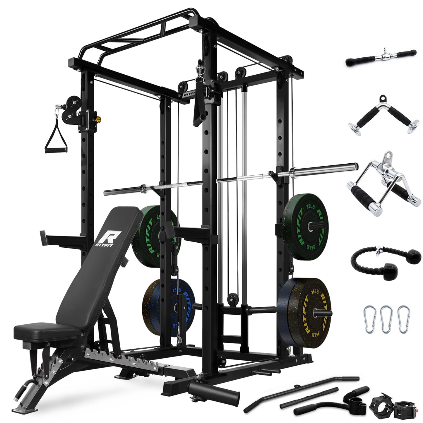 RitFit Power Cage with Optional LAT PullDown