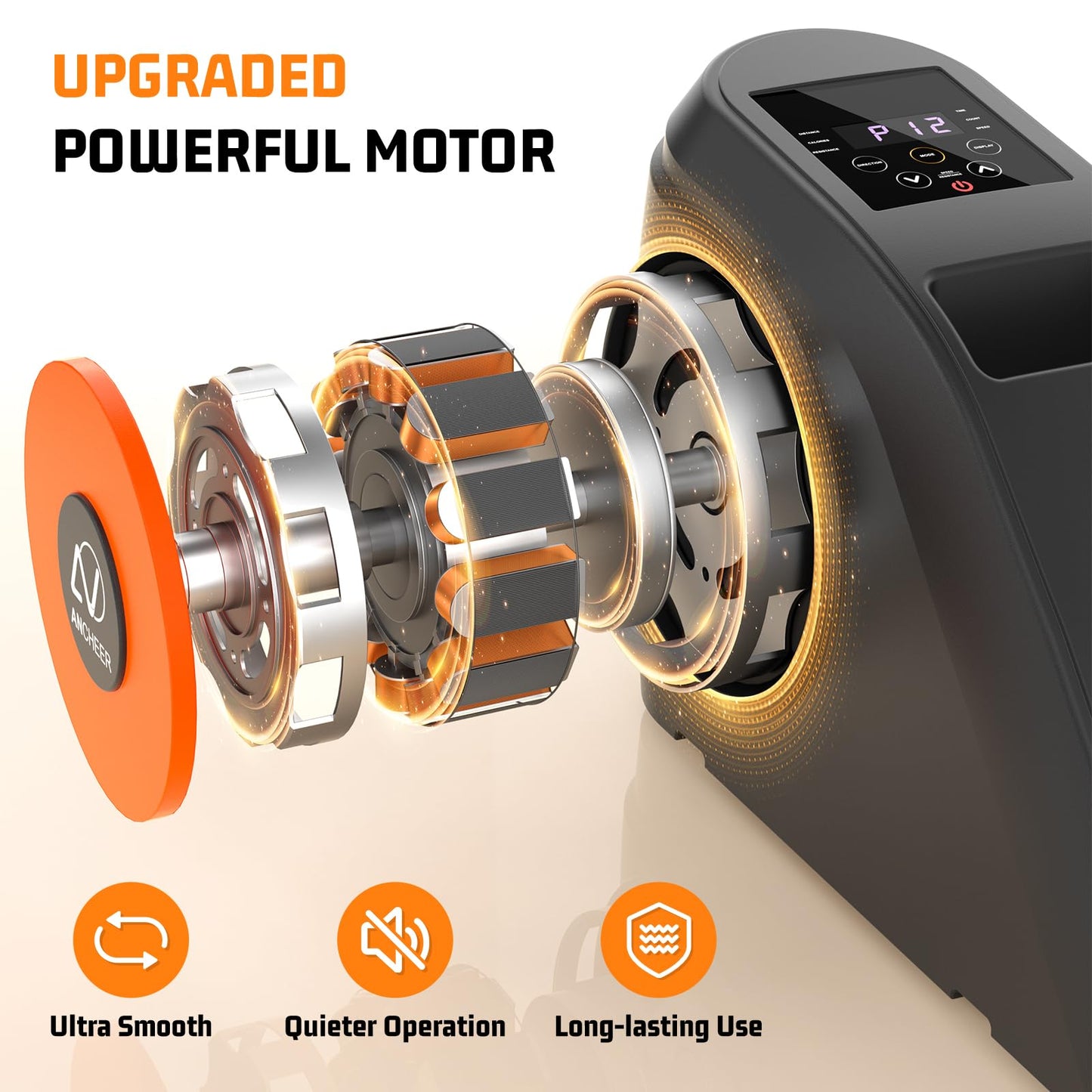ANCHEER Under Desk Elliptical