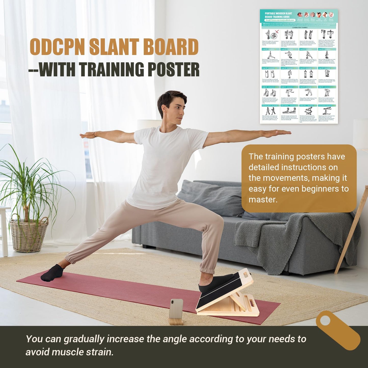 Wooden Slant Board