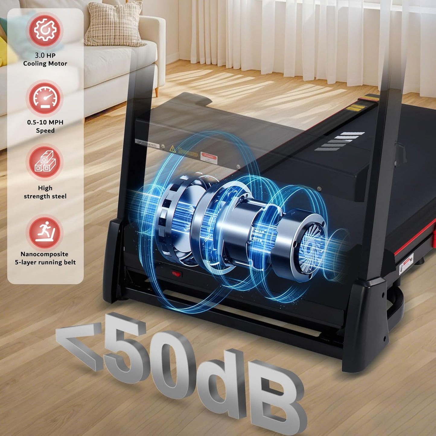 Foldable Home Treadmill