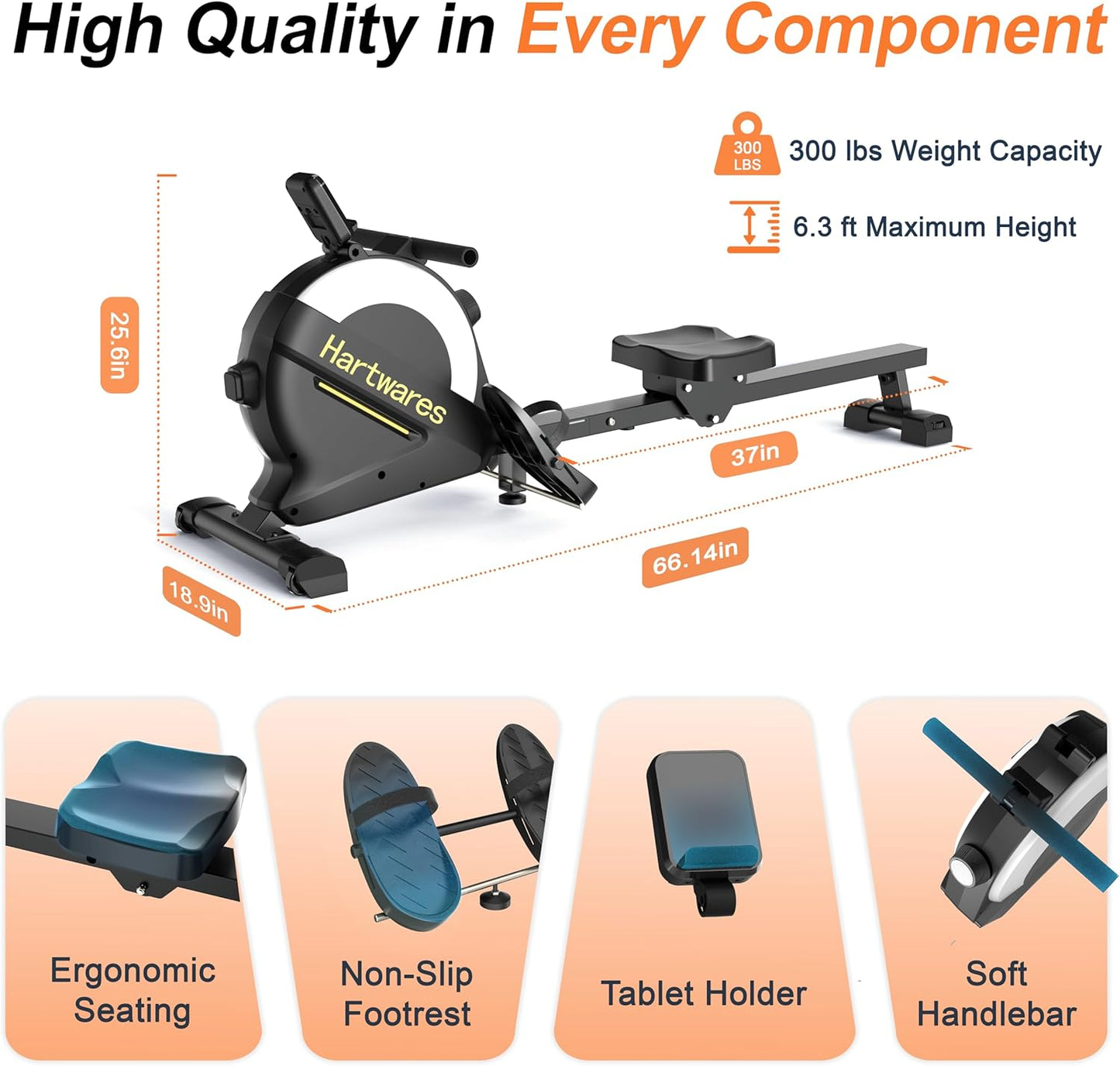 Hartwares Rowing Machine