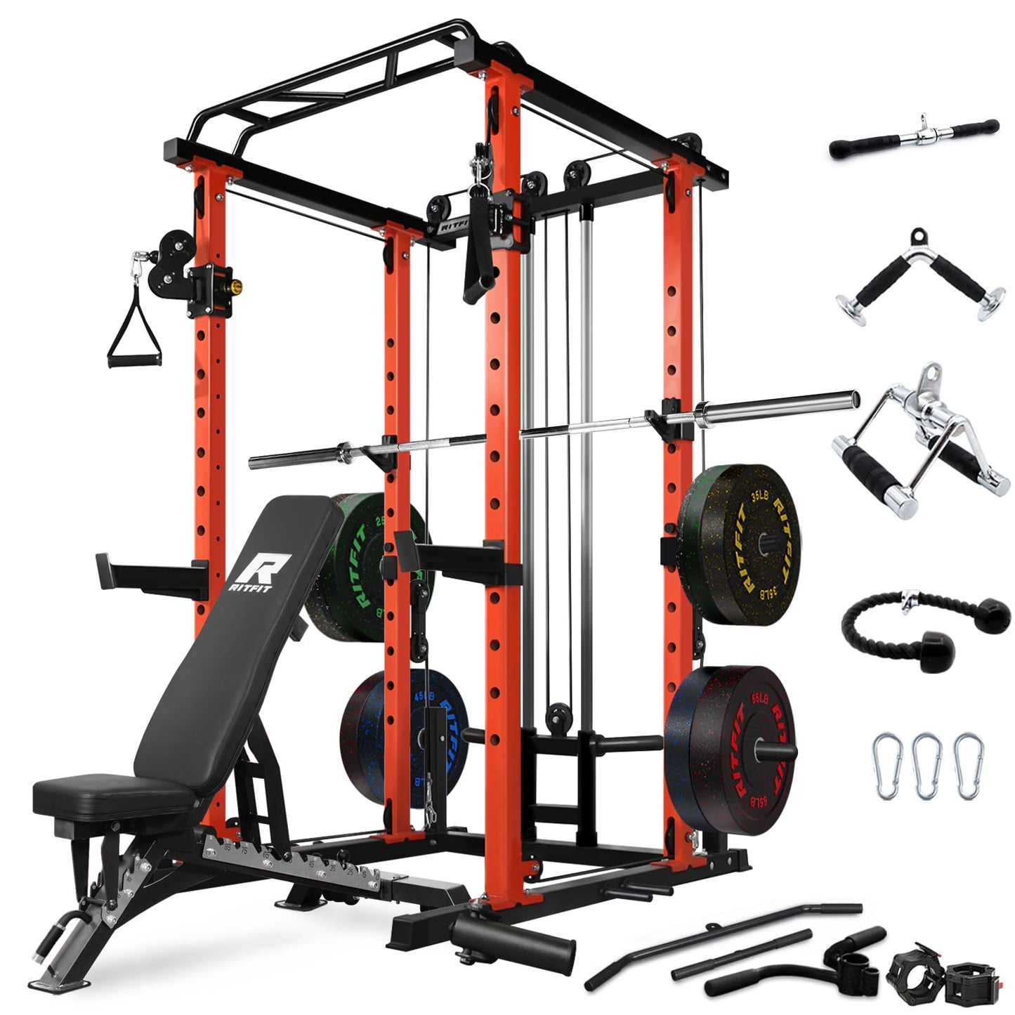 RitFit Power Cage with Optional LAT PullDown