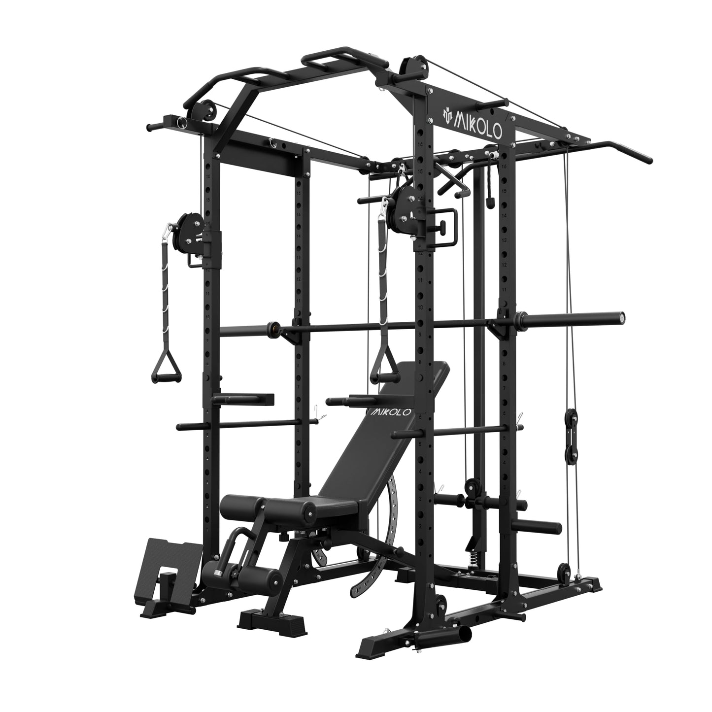 Mikolo Power Cage, Power Rack with Cable