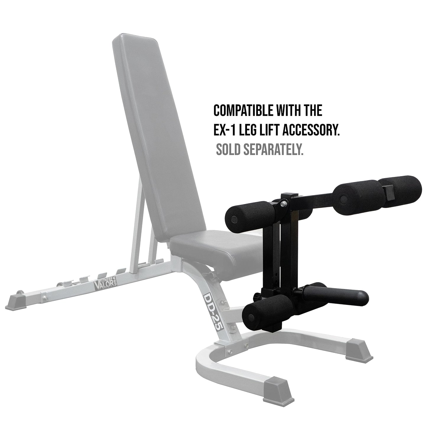 Valor Fitness Adjustable Weight Bench Flat