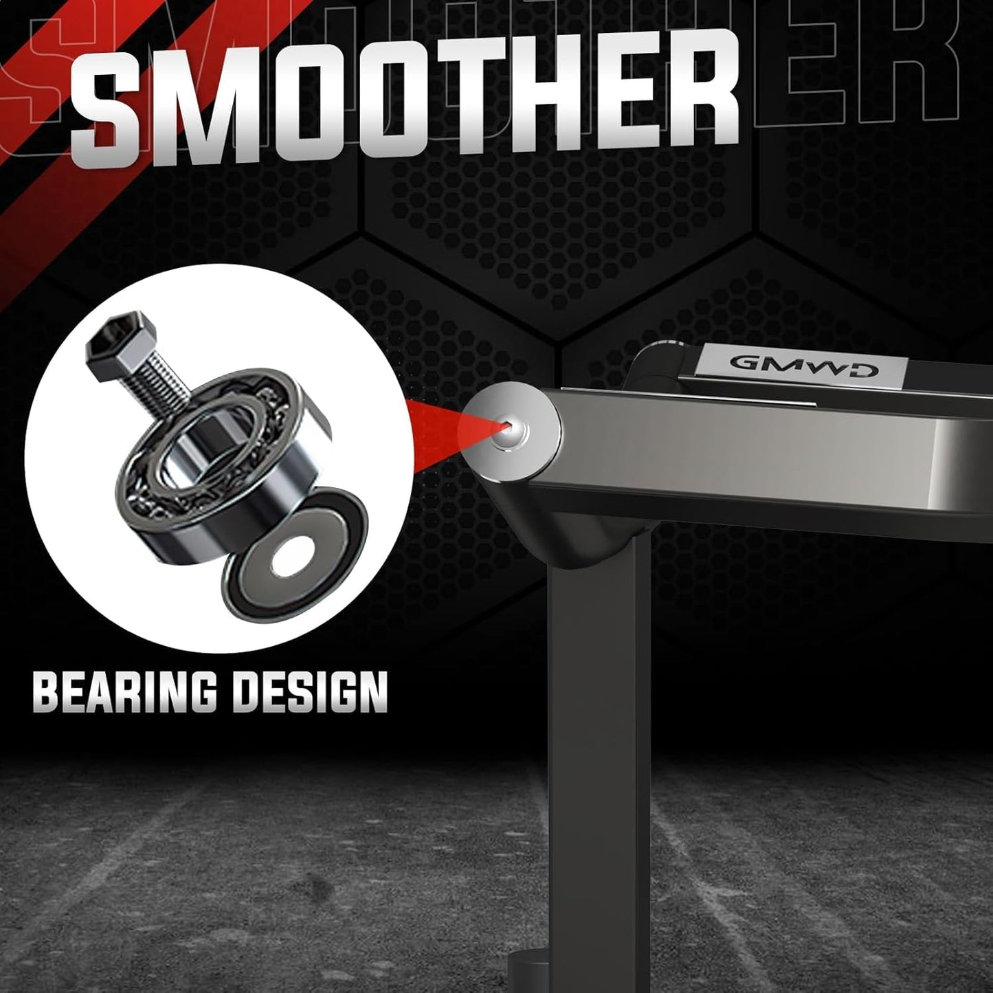 GMWD Chest Press Machine, 1050LBS Bench Press Machine