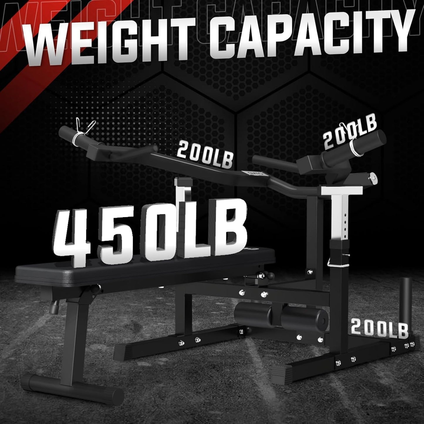 GMWD Chest Press Machine, 1050LBS Bench Press Machine